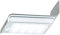 Luminea Wand Solarlampe: Edelstahl-LED-Solar-Wandleuchte, Licht- & Bewegungssensor, 48 lm, 0,5W (Außenlampe Bewegungsmelder Solar, LED-Aussenlampe, Fluter Bewegungsmeldern)