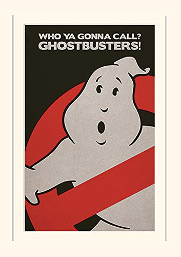 Ghostbusters 'Logo' montiert Drucken,30 x 40 cm