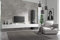 Wuun® Somero Vitrine /360cm/ Weiß-Matt TV Boards/Vitrine Schwarz-Matt Wohnwand/Tv Board/Lowboard