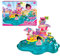 Pinypon - Strand, Strandspielset mit Surf- und Tiersportzubehör, kann Wellen Machen, 1 Minipuppe, Sommerspielzeug für Kinder ab 4 Jahren, Famosa (PNY22000)