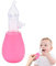 Pratvider Aspiratore nasale in silicone per neonati, doccia nasale per neonati, detergente per naso portatile, per neonati, neonati, neonati e bambini
