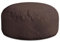 DreamRoots Pouf Hocker Roller 70x70x40cm - Cord Sitzkissen Rund - Wohnzimmer Fußhocker Für Sessel - Sofa Sitz Poof - Fußablage - Sessel Hocker