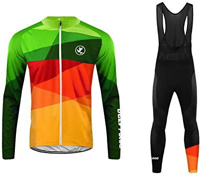 UGLY FROG GLJ38 Thermal Vlies 2023 Langarm Ärmel Jersey Frühlingsart Sportbekleidung Kleidung Winter+Bib Lange Hosen Anzüge