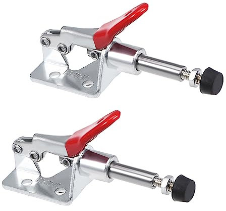 CoCud Alamaro Morsetto, BRH-301-AM 99Lbs tenuta Capacità, Spingere Tirare Azione Rapido Rilascio Sotto Morsetto Dovere Falegnameria), 2-Pezzi