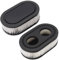 VooGenzek 2 Pezzi Filtro Aria per Tosaerba Compatibili con Motori Briggs & Stratton 798339 593260, Sostituzione del Filtro dell'Aria per Tosaerba con Guida da Terra
