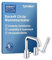 Duravit Circle 3-Loch Wannenarmatur, Einhebel-Wannenmischer mit Keramikmischsystem, Badewannenarmatur, Chrom