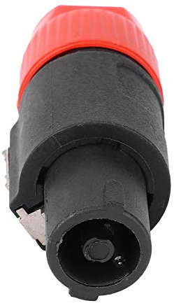 10PCS C Nl4fc Audio Speaker Connector Waterpr Es with a Diameter of 6 15mm Oof 4 Pin Speakon Plug Cable Connector C Nl4fc Water Proof Speaker Plug for Safer Use (Red)
