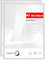 HIMEETIME® 2x Bilderrahmen A3 30x42 cm Silber Metall Rahmen,Dokumentenrahmen 29,7x42 cm Groß Collage,Metallrahmen Alu-Bilderrahmen Aluminium,Picture Frame A3 Fotorahmen