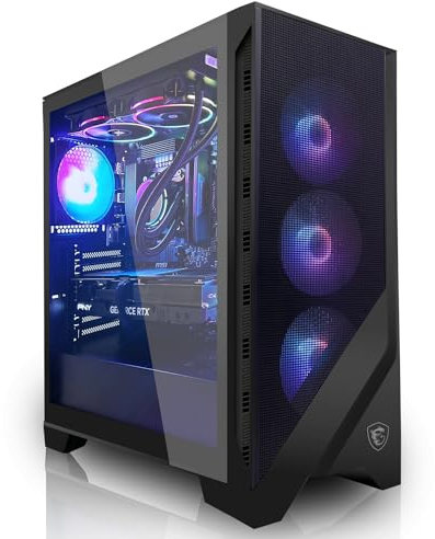 SYSTEMTREFF PC Gamer High-End Intel Core i9-14900KF 24x6GHz | Nvidia RTX 5080 16GB GDDR7 mit DLSS 4 | 2To M.2 NVMe | 32Go DDR5 RAM | Windows 11 Pro | Ordinateur de Bureau pour Les Joueurs, Les Gamers
