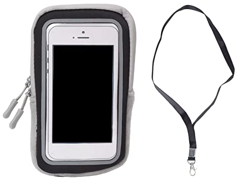 SUNGOOYUE Elektrisch Beheizte Handy-Isoliertasche, Heiztasche, Verhindert Einfrieren, Verlängert die Akkulaufzeit, Sturzsicher, Thermo-Handytasche, Geeignet für 5 Bis 7 Zoll Große