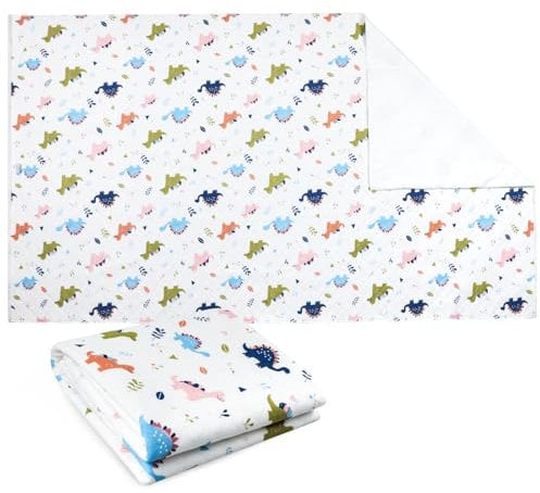 FLYISH DIRECT Inkontinenz Bettunterlage, Inkontinenzunterlage Waschbar, Unterlagen Bett Inkontinenz, Inkontinenzauflage für Queen Size/King Size, Waschbar, 87x153cm