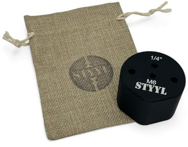 STYYL Aluminium Befestigungsadapter passend für Starlink Mini (Befestigung am Magnet, Saughalter oder Stativ) (580 Befestigungsadapter)