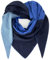 Gloop Damen XXL Strick Dreieck Schal Halstuch Baumwolle Musselin Schal ohne Kratze an Haut Made in Italy