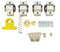 CNC 3018 Accessori, Router CNC X Upgrade Kit Estensione Per Router CNC Per CNC 3018 Pro Machine (SCS12VUU)