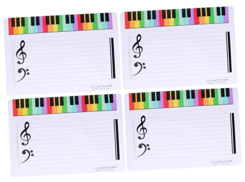 Veemoon Doppelseitiges Whiteboard Set - Trocken Abwischbar - Magnetisch 34 8 x 21 Cm 2 Stück Ideal Für Notizen Und Unterricht Langlebig Und Sicher in Elegantem Weiß