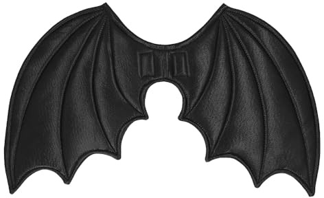 Boland 73197 - Ailes chauve-souris pour costumes, Halloween et carnaval, vampire, démon, oiseau