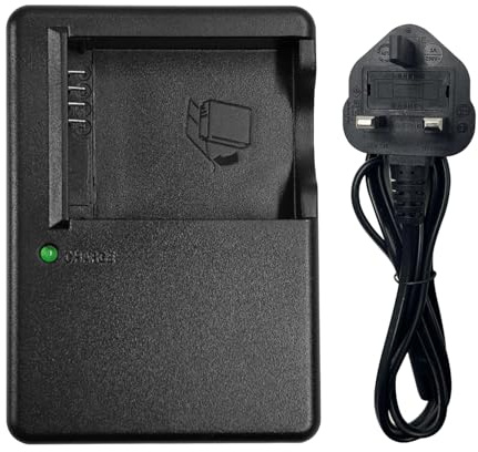 YUEFANSEN DE-A65 Charger for DMW-BCG10 DMW-BCG10E Battery | Compatible with Panasonic Lumix DMC-TZ10 TZ19 TZ20 TZ22 TZ6 TZ7 TZ8 ZR1 ZR3 ZS1 ZS3 ZS5 ZS6 ZS7 ZS8 ZS10 ZS15 ZS20 ZX1