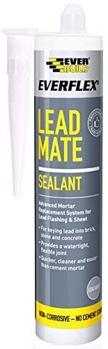 Everbuild Everflex Lead Mate Sealant – Exceptional Adhesion – Neutral Cure – Lead Grey – 295ml