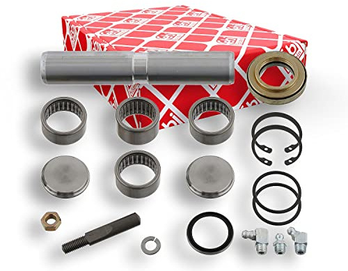 febi bilstein 09690 Achsschenkelbolzensatz mit Gleitlager, Einzelsatz, 1 Stück