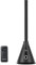 Schallen Modern Sleek Oscillating Bladeless Fan with 8 Hour Timer, 9 Air Speed Settings, Digital Display and Remote Control | Black & Grey | Free Standing Floor Fan