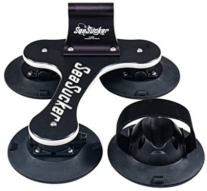 SeaSucker Talon QR 1-bike fork-mount rack with 1 Rear Wheel Strap
