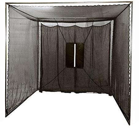 Cimarron Sports Training Aids 10x10x10 Masters Golf Net with Complete Frame