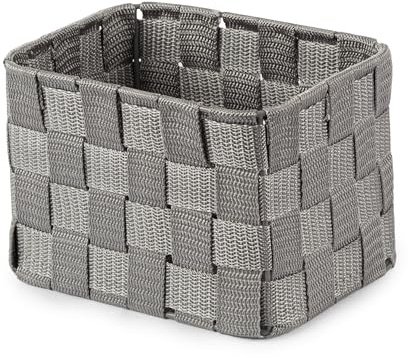 Compactor Home Storage 13 cm Rayon Belt Tex Cestino Multiuse, Grey