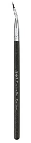 Nanshy Precise Ultra Fine Thin Tip Bent Eyeliner Makeup Brush for Applying Gel Cream Liquid Eye Liner by Nanshy