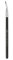 Nanshy Precise Ultra Fine Thin Tip Bent Eyeliner Makeup Brush for Applying Gel Cream Liquid Eye Liner by Nanshy