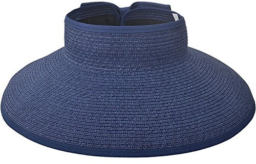 Kuyou Damen Sonnenhut Sport Sunvisor Visor Cap Strohhut Sonnenhut (Navy)