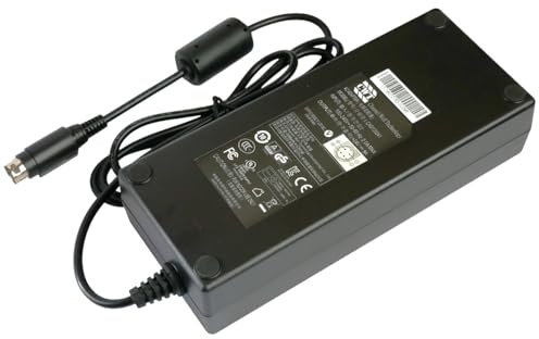 Genuine CWT (Channel Well Technology) 24V 5A 120W AC Adapters With 4 Pin Output Plug For DGM IPS-2701WPH and Aquavision TV Monitor.