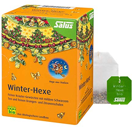 Salus Winter-Hexe Kräuter-Gewürztee (15 FilterBeutel = 30g) BIO, 3er Pack (3 x 30 g)