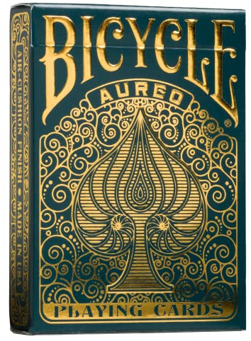 Bicycle Unisex-Erwachsene Aureo Spielkarten, Gold, 1
