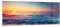 Panorama Bilder auf Glas Meer Strand Welle Glasbild 140x50cm Wandbilder Dekoration Wohnzimmer Schlafzimmer Küche Groß XXL Wanddeko Bild im Glas Wand Kunstdruck Art Modern Wall Decor GAB140x50-3613
