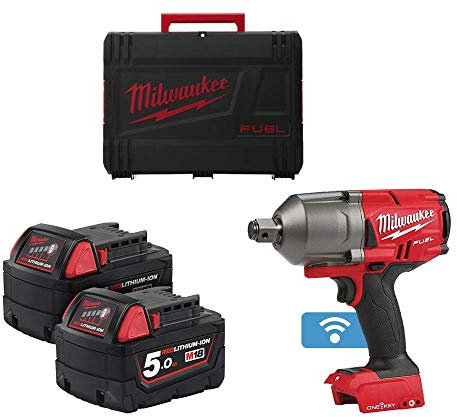 Milwaukee M18ONEFHIWF34-0 18v 3/4in One-Key Fuel High Torque Impact Wrench 5Ah