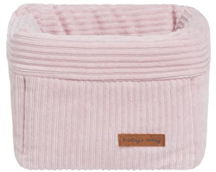 Baby's Only - Panier commode Sense - Vieux Rose - 18x18x14 cm