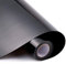 Whaline Heat Transfer Vinyl Roll, 12In x 10FT Black Heat Transfer Paper, Permanent Adhesive HTV Iron On Vinyl, Backed Vinyl Roll for DIY T-Shirts, Hat, Clothing, Birthdays, Silhouette Cameo, Letters