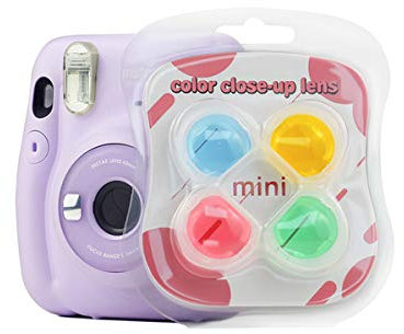 JXE Lot de 4 filtres pour objectif gros plan Compatible avec appareil photo Fujifilm Instax Mini 11