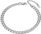 Richsteel Chaîne de Cheville Femme Acier Inoxydable Bracelet Cheville Chaine Maille 6mm Cubaine de Miami Réglable 25+5 cm Bijoux pour Pied Vacance l'Été Plage la Mer pour Femmes Fille