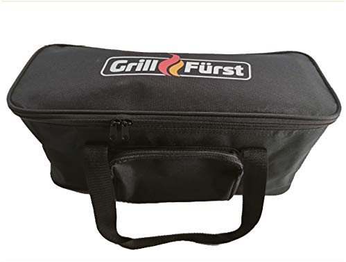 Grillfürst Dutch Oven Aufbewahrungstasche für BK 4, 43 x 16 x 19,5 cm (LxBxH) - Tragetasche für Feuerofen, Transporttasche für Gusseisen Topf, schwarz
