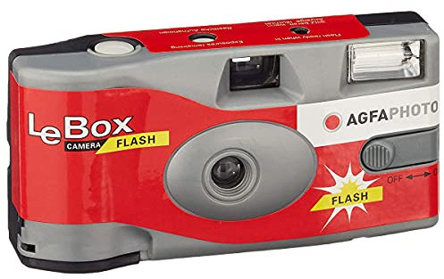 Agfa 10-Pack Disposable Camera Photo LeBox APX ISO 400 Film- 27 Exposures with Flash