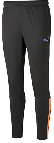 PUMA Herren Teamliga Tracksuit Bottoms Strickhose, Puma Black-blue Glimmer, S EU