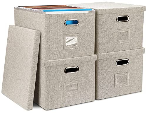 Aufbewahrungsbehälter mit Deckel, Büro-Organisation, Aktenordner, Organizer-Boxen