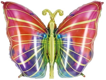 Colourful Butterfly Garden Foil Balloon, 70cm