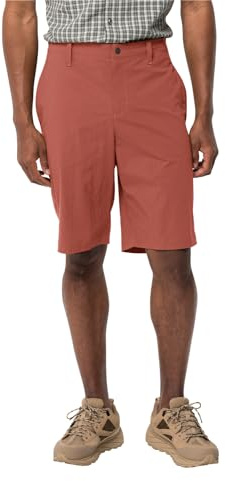 Jack Wolfskin Desert Shorts M Shorts Barn Red 34