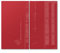 DEQORI Herdabdeckplatten Glas | 2er Set 60x52 cm | Unifarben - Rot | Ceranfeld Abdeckplatten in Küche | Herd-Abdeckungen universal | Glasplatten & Schneidebretter für Kochplatte