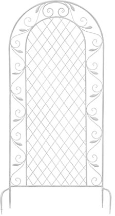 Rankgitter Rankzaun Kletterhilfe Rosengitter Beetzaun Kletterpflanzen Beeteinfassung Rankhilfe Spalier Garten Pflanzengitter Blumengitter für Kletterpflanzen,Gartendeko Pflanzen Deko,Rosen ( Color : V