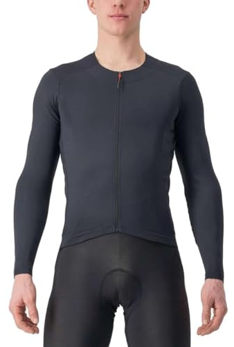 CASTELLI 4523511-085 Fly LS Jersey T-Shirt Unisex Light Black Größe XXL