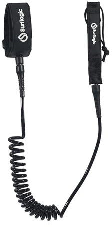 SURF LOGIC Surflogic Leash Foil Coil Ankle, 6 Zubehör, Erwachsene, Unisex, Mehrfarbig (Mehrfarbig), Einheitsgröße