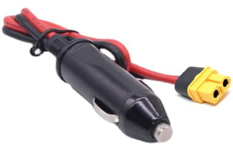 Bolwins G50S Adapterkabel Auto Zigarettenanzünder auf XT60 Buchse – 12V/24V kompatibel für Auto-Wechselrichter, Reifenfüller, Luftpumpe – Plug-and-Play mit 10A Sicherung